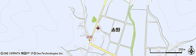京都府舞鶴市赤野417-1周辺の地図