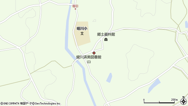 〒509-8301 岐阜県中津川市蛭川の地図