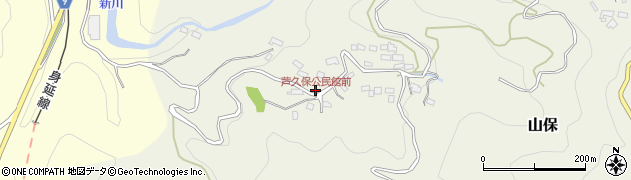 芦久保公民館前周辺の地図