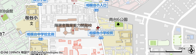 神奈川県相模原市南区桜台17周辺の地図