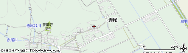 岐阜県山県市赤尾1108周辺の地図