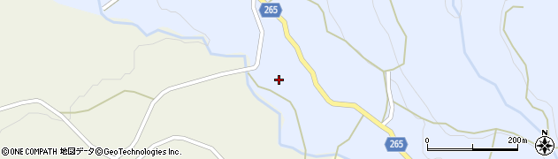 兵庫県美方郡新温泉町多子449周辺の地図