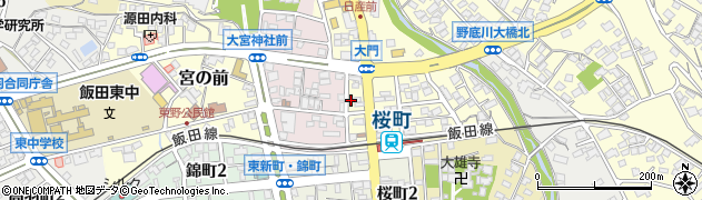 長野県飯田市大門町11周辺の地図