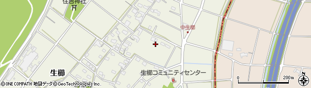 岐阜県美濃市生櫛781周辺の地図