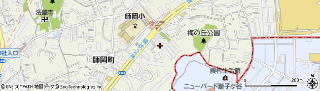 神奈川県横浜市港北区師岡町484周辺の地図
