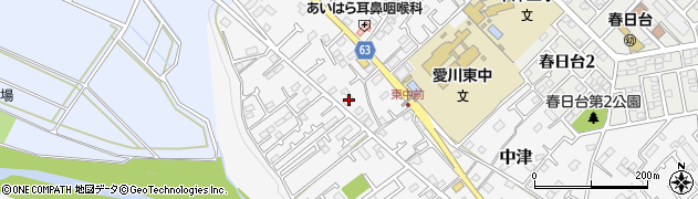 神奈川県愛甲郡愛川町中津37周辺の地図