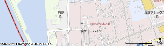 鳥取県境港市渡町3324周辺の地図