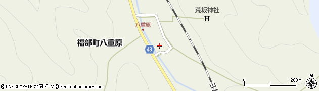 鳥取県鳥取市福部町八重原356周辺の地図
