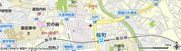 長野県飯田市大門町16周辺の地図