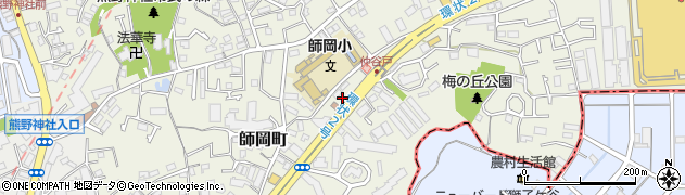 神奈川県横浜市港北区師岡町481周辺の地図
