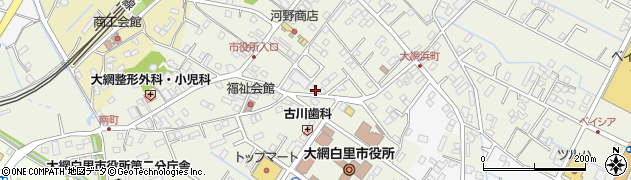 日本共産党大網白里町後援会　事務所周辺の地図