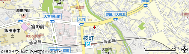 長野県飯田市大門町120周辺の地図