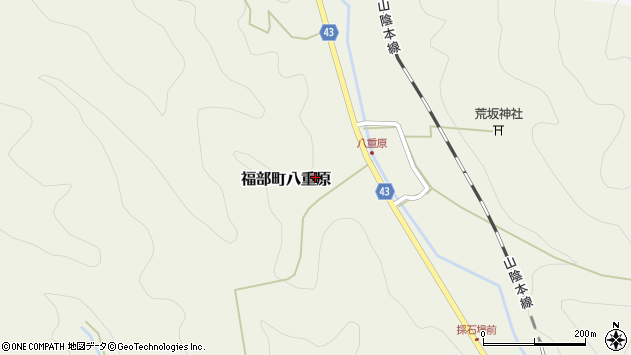 〒689-0115 鳥取県鳥取市福部町八重原の地図