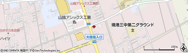 鳥取県境港市渡町2768-1周辺の地図