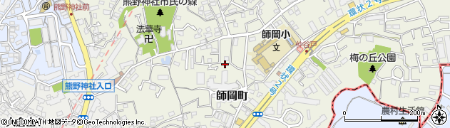 神奈川県横浜市港北区師岡町1063周辺の地図