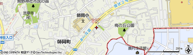 神奈川県横浜市港北区師岡町489周辺の地図