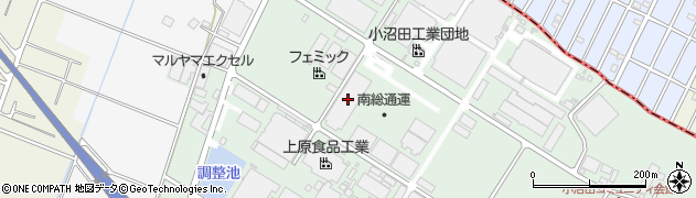 南総通運株式会社　東金小沼田第２流通センター周辺の地図