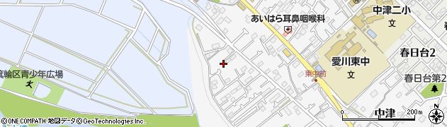 神奈川県愛甲郡愛川町中津13周辺の地図