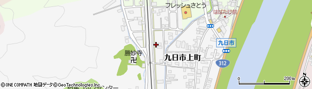 兵庫県豊岡市九日市上町166周辺の地図