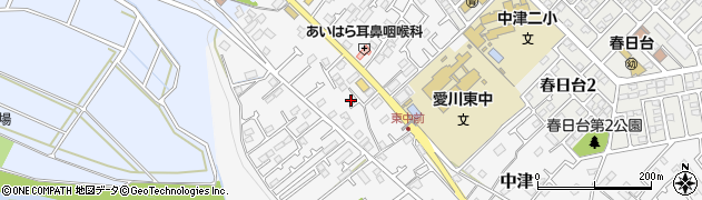 神奈川県愛甲郡愛川町中津50周辺の地図