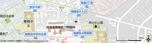 神奈川県相模原市南区桜台16周辺の地図