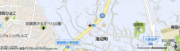 神奈川県横浜市都筑区池辺町1155周辺の地図