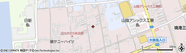 鳥取県境港市渡町2984周辺の地図