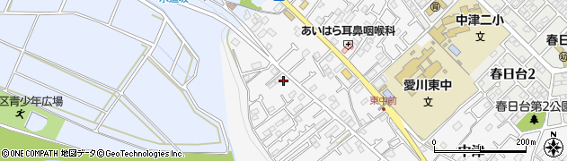 神奈川県愛甲郡愛川町中津17周辺の地図