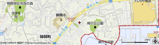 神奈川県横浜市港北区師岡町495周辺の地図