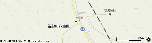 鳥取県鳥取市福部町八重原372周辺の地図