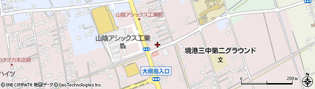 鳥取県境港市渡町2877周辺の地図