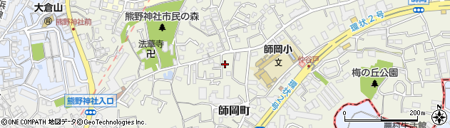 神奈川県横浜市港北区師岡町1075周辺の地図