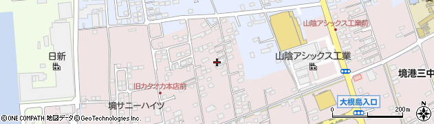 鳥取県境港市渡町2968周辺の地図