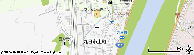 兵庫県豊岡市九日市上町77周辺の地図