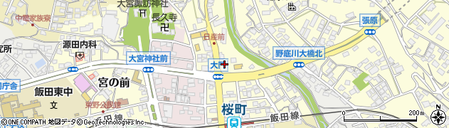 長野県飯田市大門町83周辺の地図