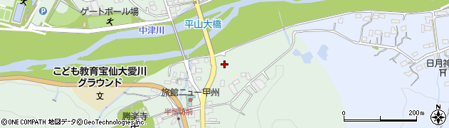 神奈川県愛甲郡愛川町田代1848周辺の地図