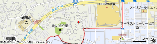 神奈川県横浜市港北区師岡町576周辺の地図