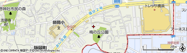 神奈川県横浜市港北区師岡町515周辺の地図
