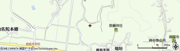 島根県松江市鹿島町佐陀本郷（畑垣）周辺の地図