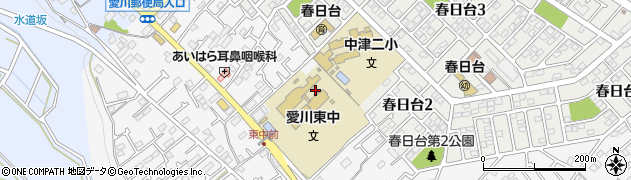 神奈川県愛甲郡愛川町中津1414周辺の地図
