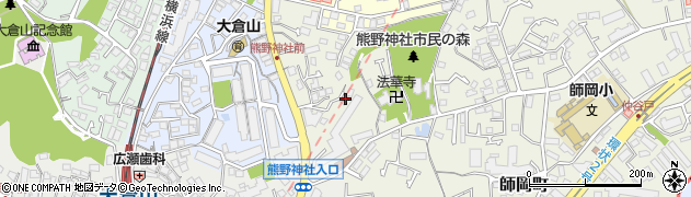神奈川県横浜市港北区師岡町1160周辺の地図