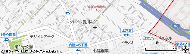 神奈川県愛甲郡愛川町中津2687周辺の地図