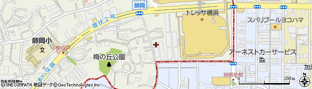神奈川県横浜市港北区師岡町618周辺の地図