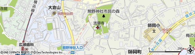 神奈川県横浜市港北区師岡町1168周辺の地図
