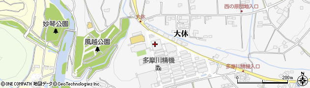 多摩川精機株式会社　本社システム推進部要素技術課周辺の地図