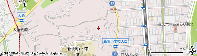 神奈川県横浜市港北区新羽町周辺の地図