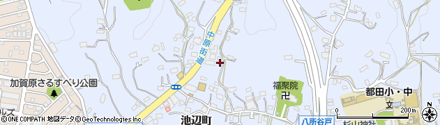 神奈川県横浜市都筑区池辺町2343周辺の地図