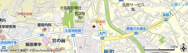 長野県飯田市大門町27周辺の地図