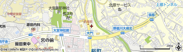長野県飯田市大門町80周辺の地図