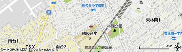 神奈川県相模原市南区旭町24周辺の地図